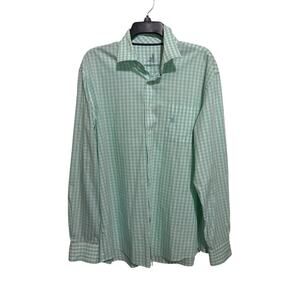 Johnnie-O Prep-formance Button Down Top Shirt L